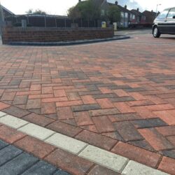 Block paving drive in Hertfordshire